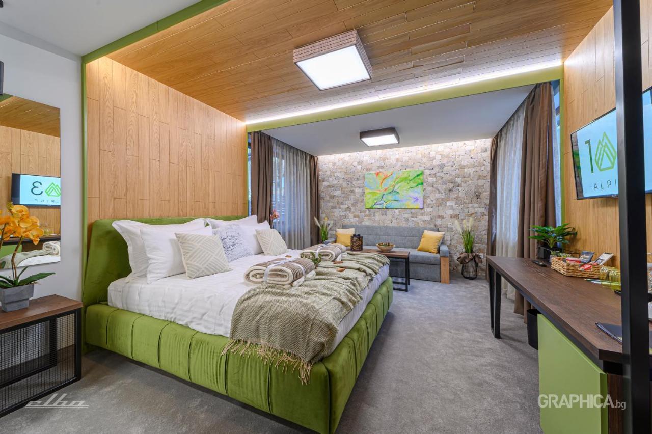 103 Alpine Hotel Panichishte Bagian luar foto