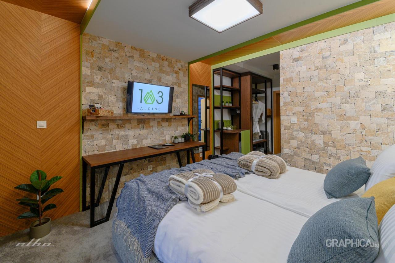 103 Alpine Hotel Panichishte Bagian luar foto